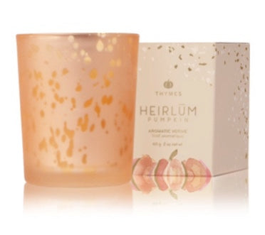 Thymes Candle with Copper Lid 9 oz  Heirlum Pumpkin – Independent Interiors