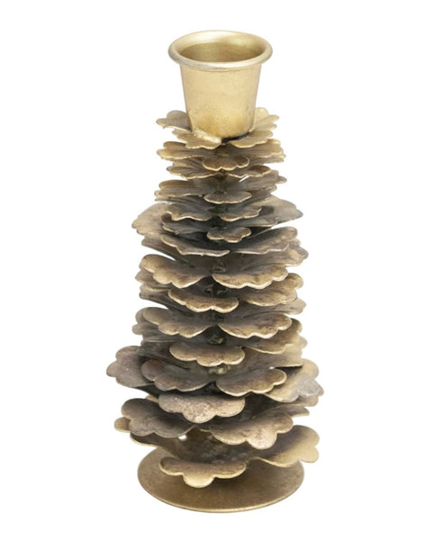 Metal Pinecone For Taper Candle – Stuff & Co