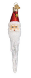 Jingle Bell Santa Icicle by Old World Christmas