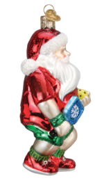 Pickleball Santa by Old World Christmas