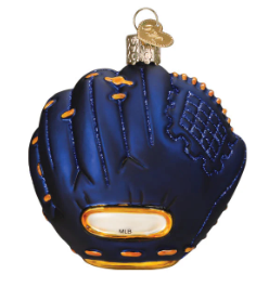 Milwaukee Brewers Baseball Mitt by Old World Christmas