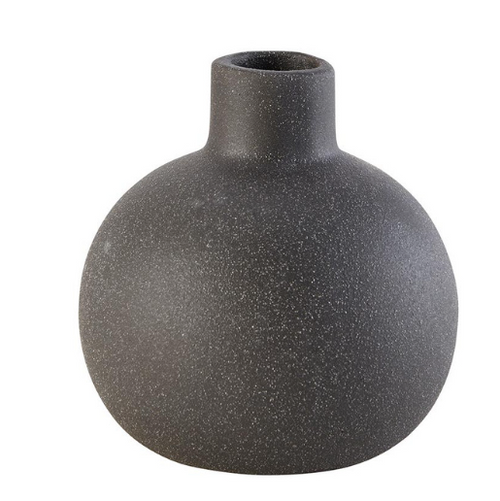 Matte Black Bud Vase