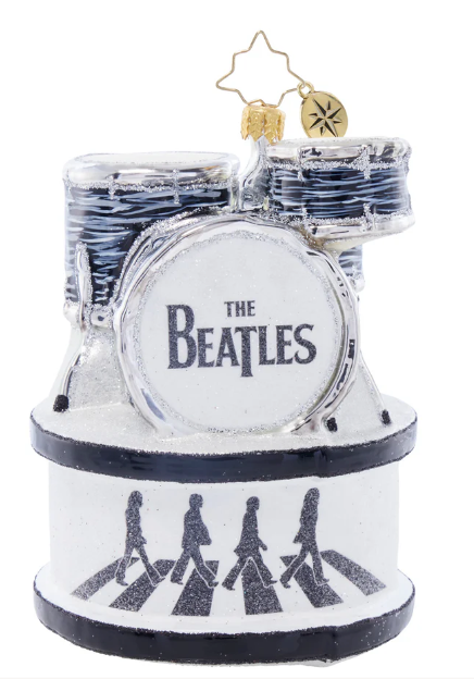 Beatles Abbey Road Drum Set by Christopher Radko