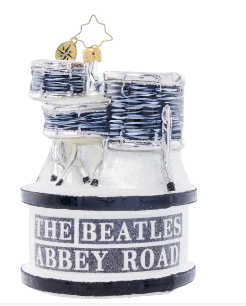 Beatles Abbey Road Drum Set by Christopher Radko