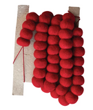 Handmand Wool Felt Ball Garland - 72