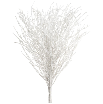 White Snowed Twig Bundle 45"