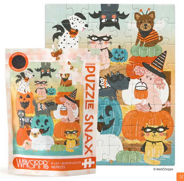 Pumpkin Patch 48 Piece Puzzle Snax