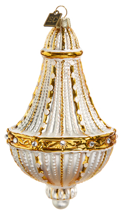 EC 5.75" Estate Chandelier Ornament