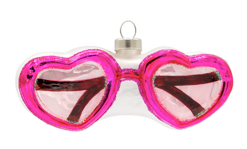 Heart Sunglasses Ornament