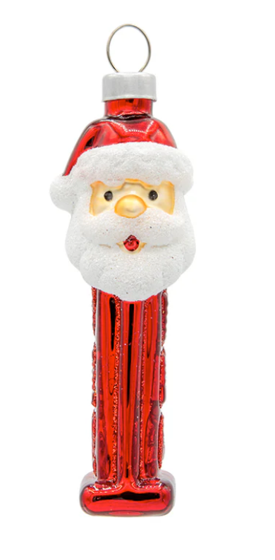 Santa Mini PEZ Dispenser Ornament