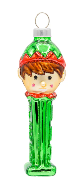 Elf Mini PEZ Dispenser Ornament