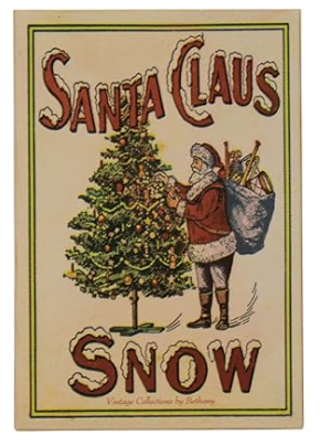 Mica Snow in Box "Santa Claus Snow"