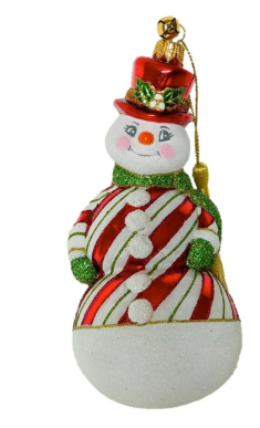 Sno-Stripes Ornament by JingleNog - 2021