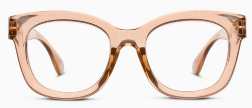 Center Stage Tan Reading Glasses by Peepers