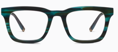 Ramblin' Man Teal Horn Reading Glasses by Peepers