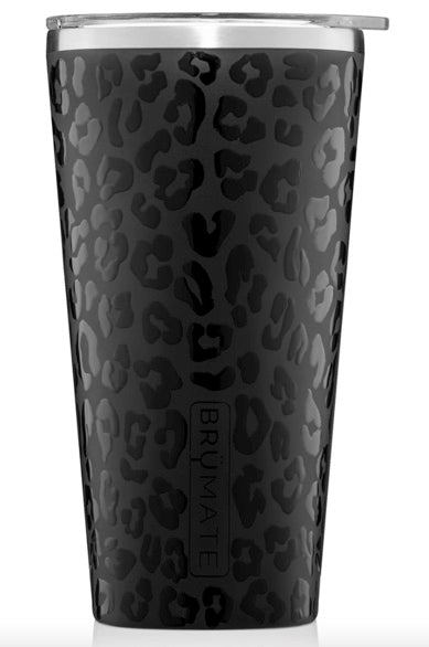 BruMate Imperial Pint 20 oz Onyx Leopard
