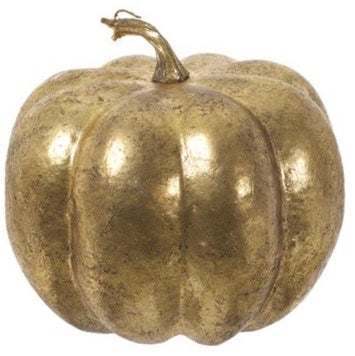 Metallic Gold Pumpkins