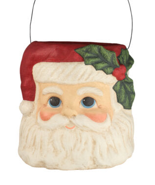 Holly Jolly Santa Bucket