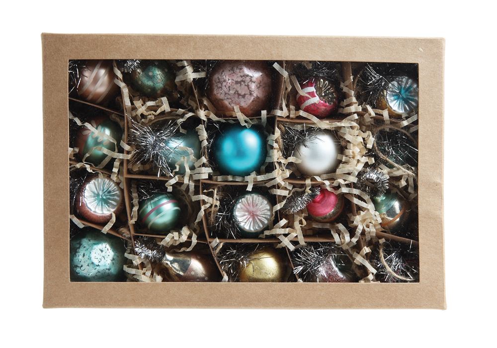 Miniature Vintage Ornament Set – buds 'n bloom design studio